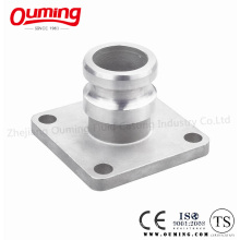 F Type Square Flange Stainless Steel Camlock Coupling